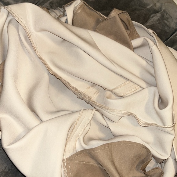 NWT Vince. Sandstone Beige Tapered Cuff Crop Tailored Pull-on Pants XXXL - Picture 10 of 11